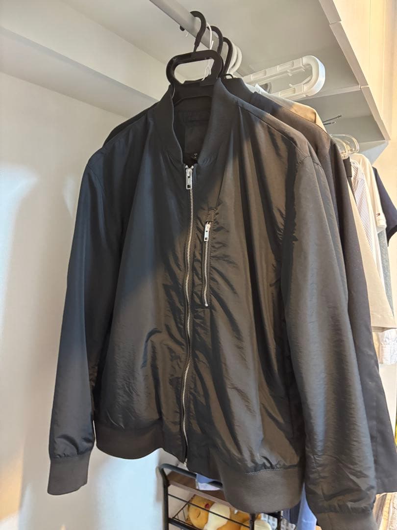 H&M Black MA-1 Flight Jacket